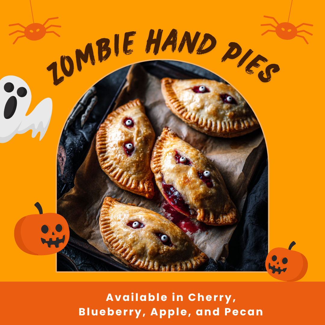 Office Halloween Hand Pie Catering