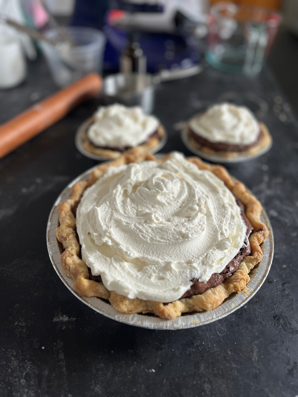 Chocolate Chess Pie