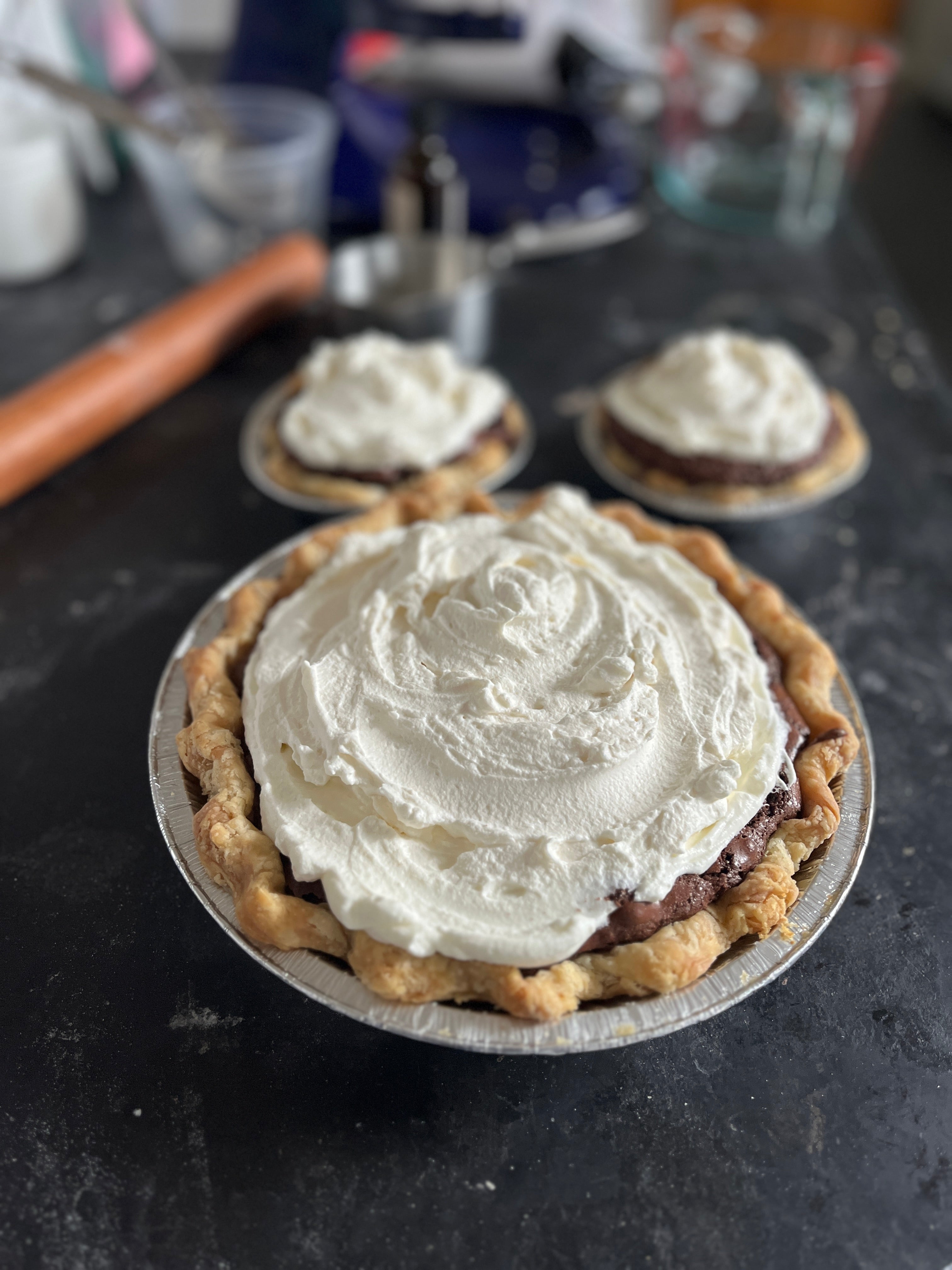 Chocolate Chess Pie